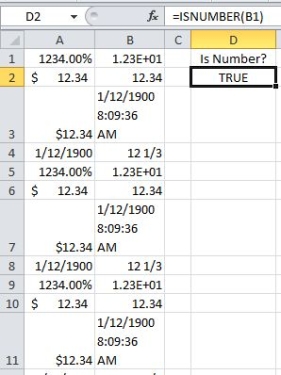 It's subtle, but you can see that the converted cells are now left-aligned and many of them have the green triangle indicating “number stored as text.