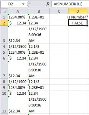 It's subtle, but you can see that the converted cells are now left-aligned and many of them have the green triangle indicating “number stored as text.