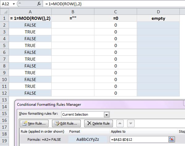 Post_0022_FALSE_conditional_Formatting_2 False Empty Cell 2