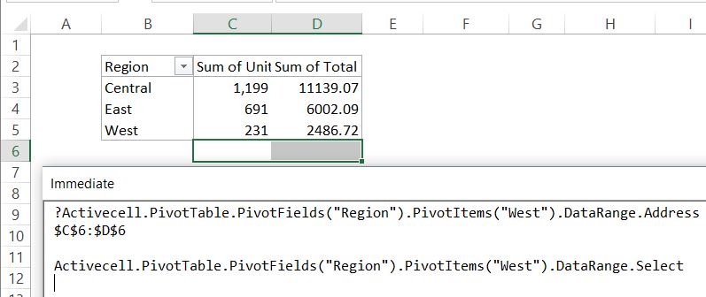 PivotIItem.DataRange Offby One